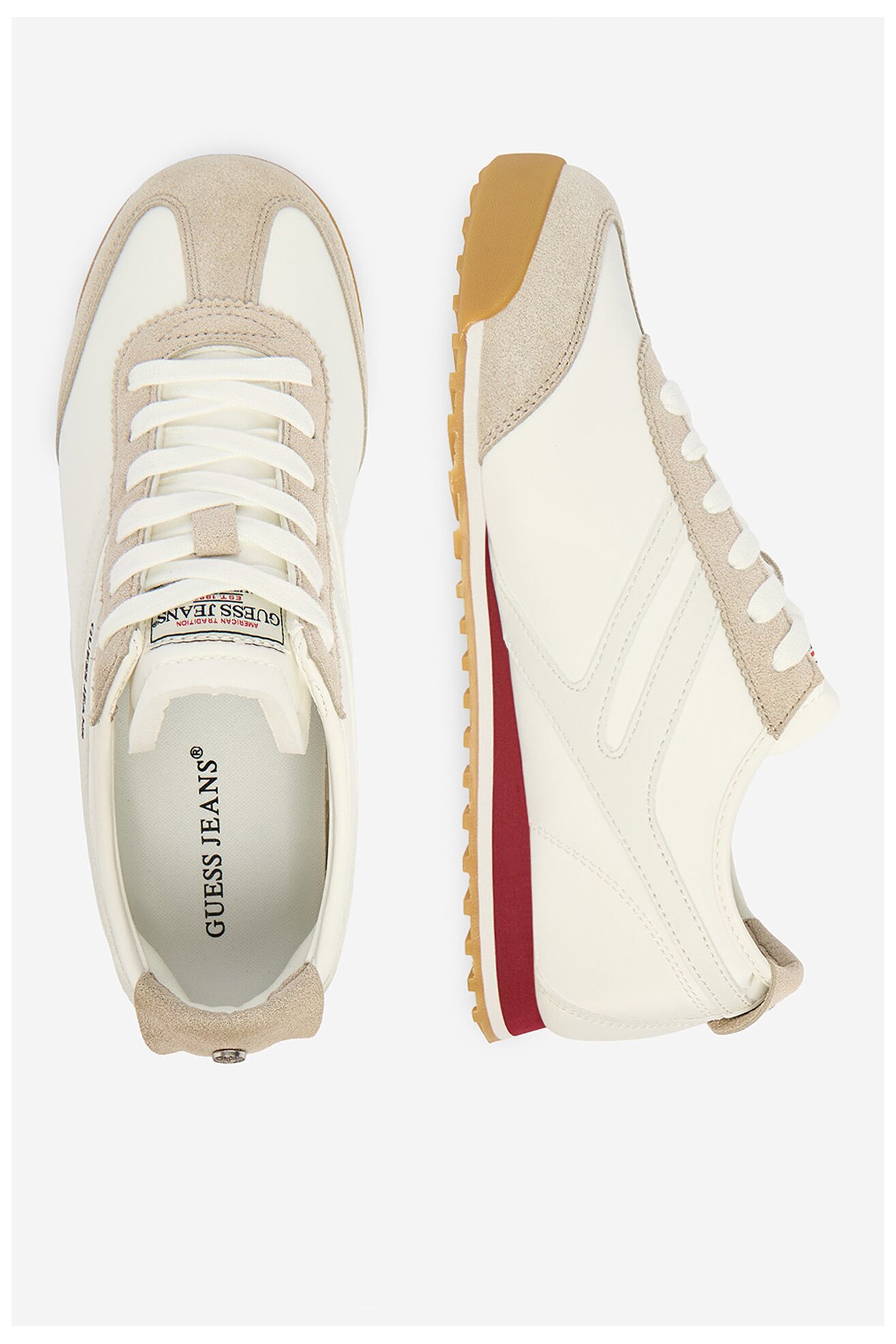 Sneakers GUESS JEANS CWBEO-GJ202505165 Biały