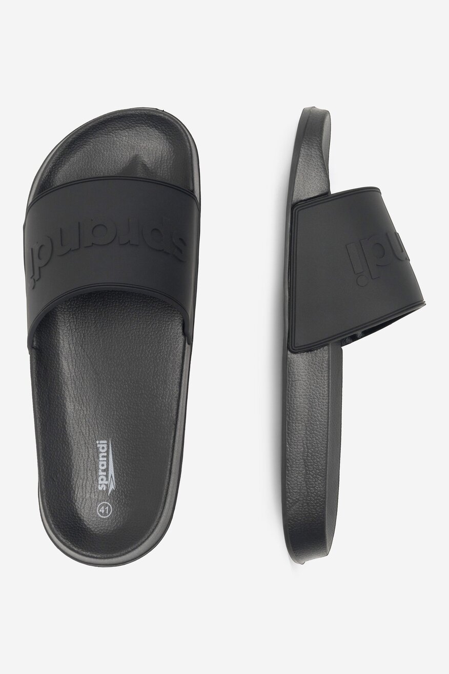 
                Sprandi - Klapki basenowe czarne - 5904862829685