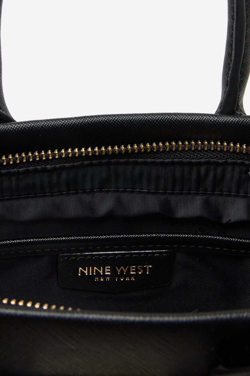 Kézitáska NINE WEST FEKETE - 5906751260005