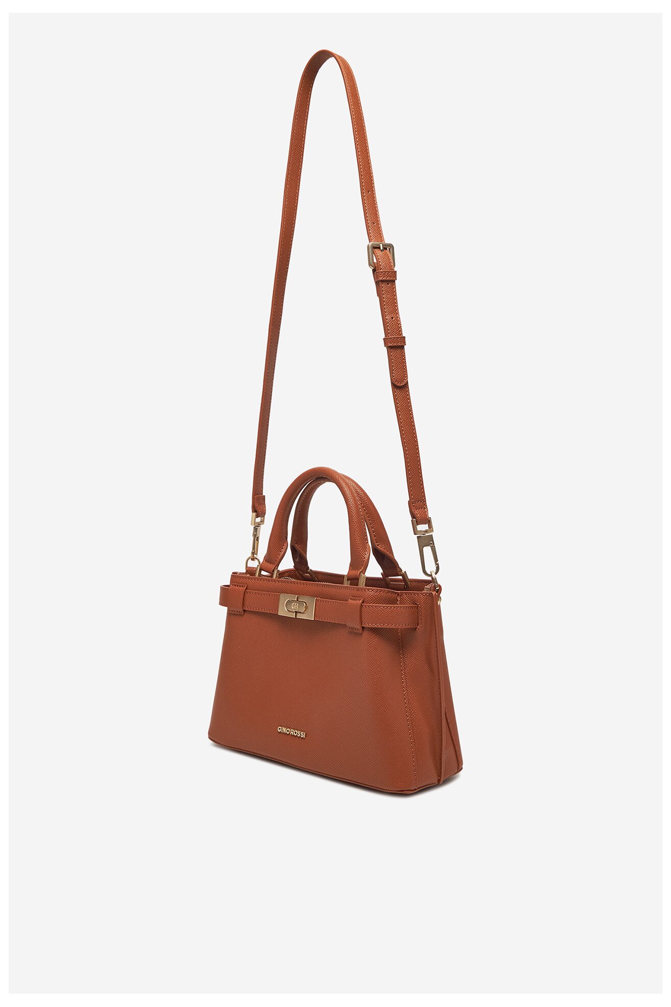 Дамска чанта Gino Rossi RC-19684 КАМЕЛ
