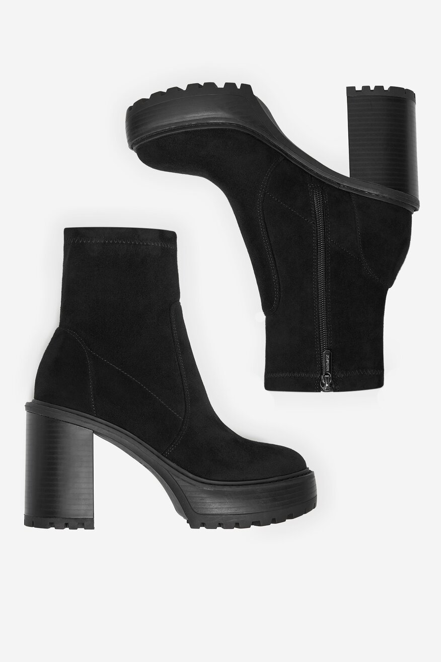 NINE WEST - Botki na słupku - 5906751403914