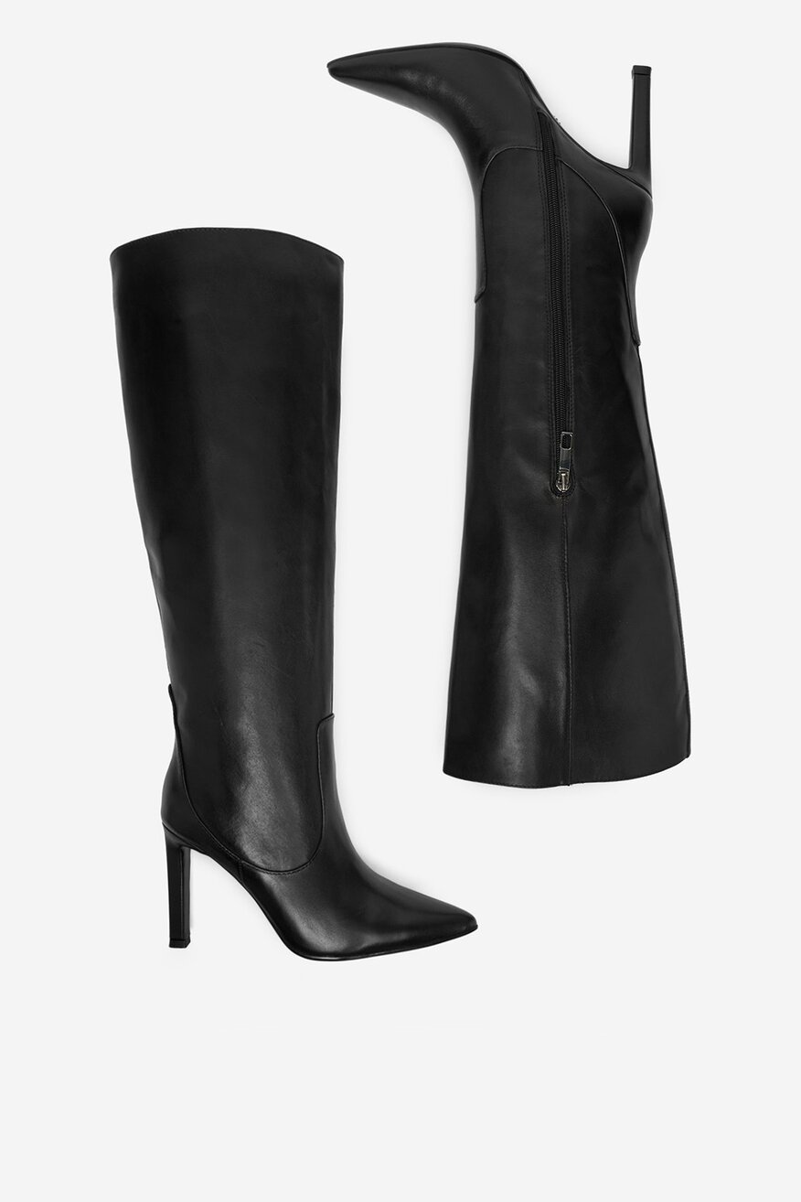 Gino Rossi - Kozaki skórzane - 5906751409701