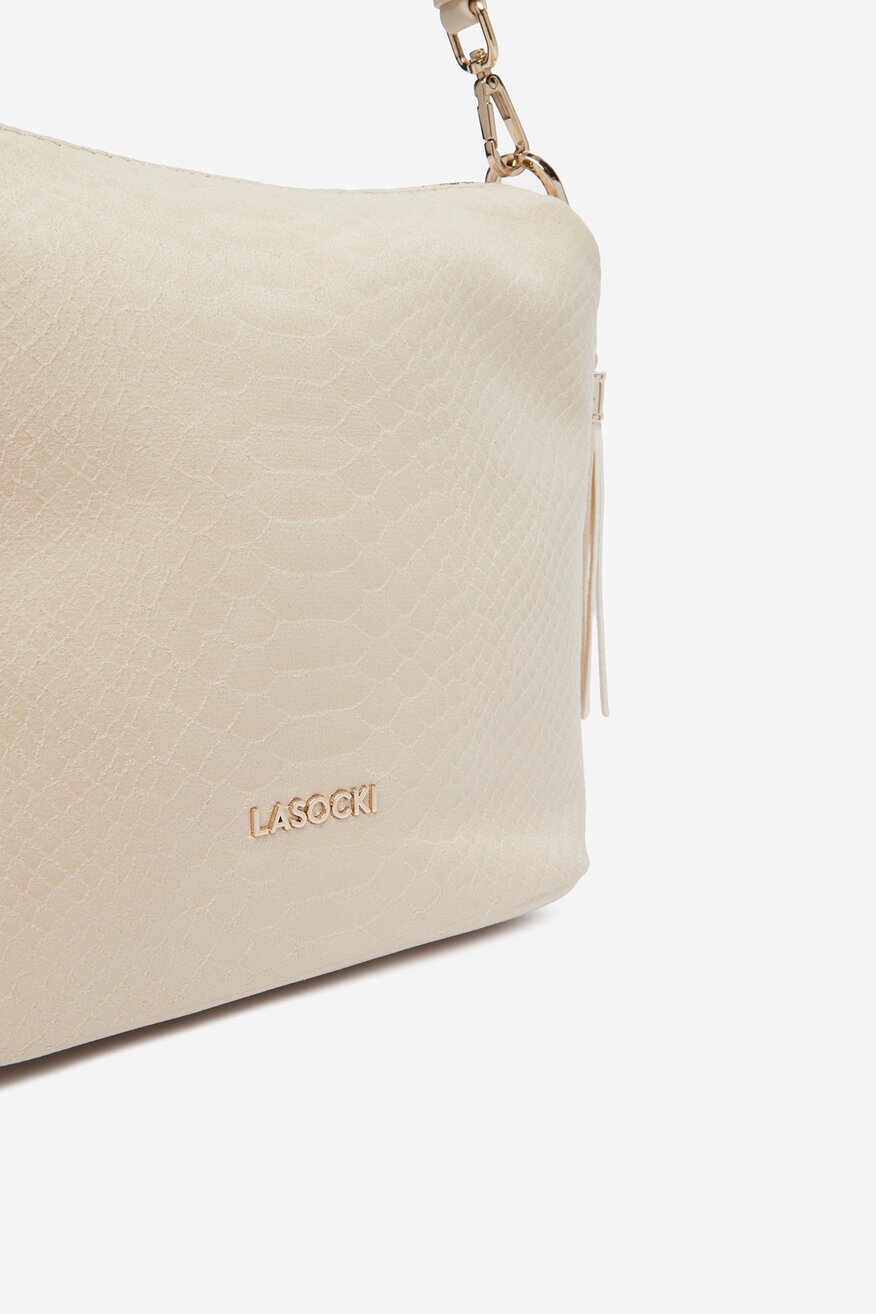 
                Дамска чанта Lasocki СЛОНОВА КОСТ - 5906751564950