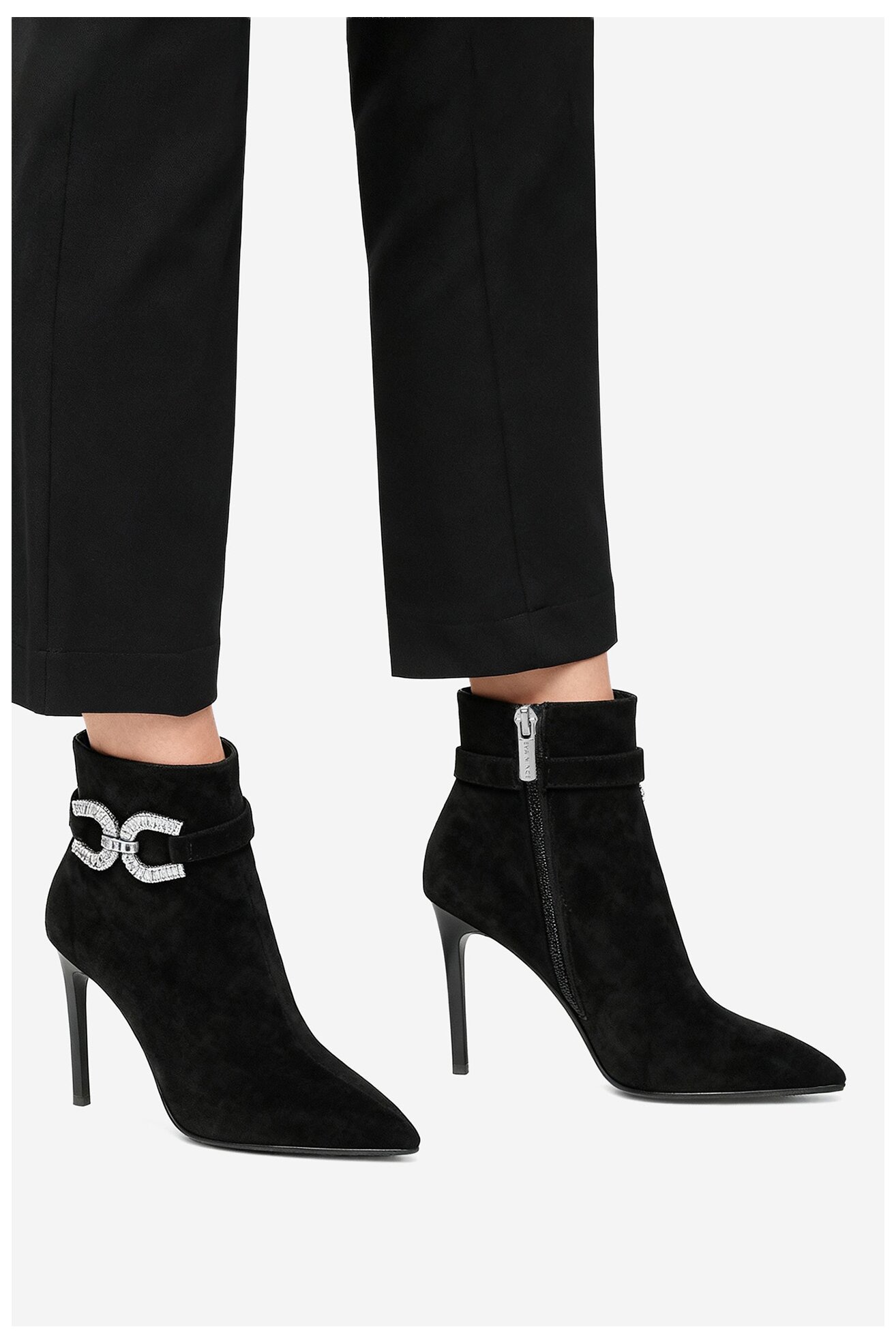 Botki EVA MINGE EO-ELENA-E327-20B-R019 Czarny