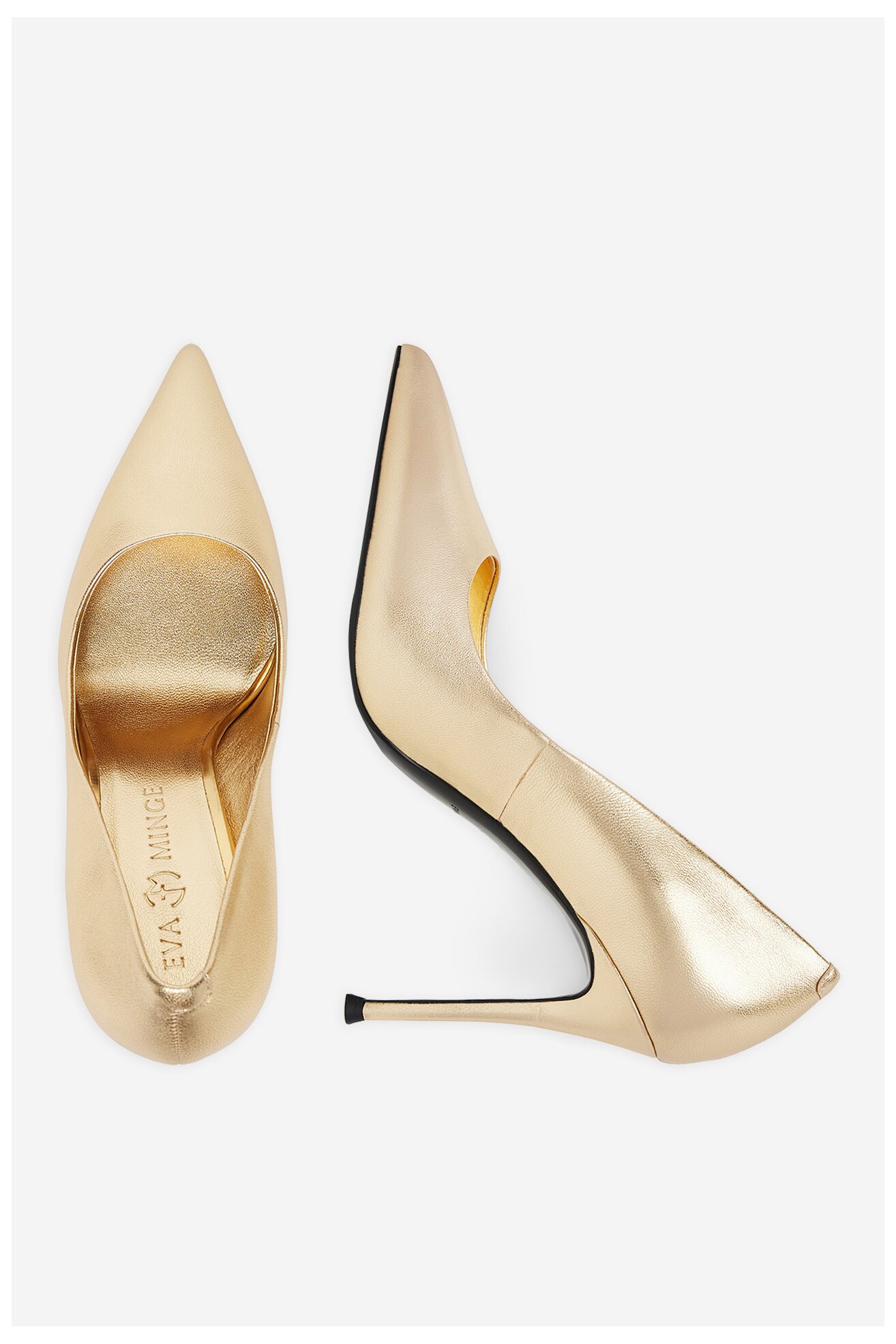 Pantofi cu toc EVA MINGE EMAN-SLT1548-3 AURIU