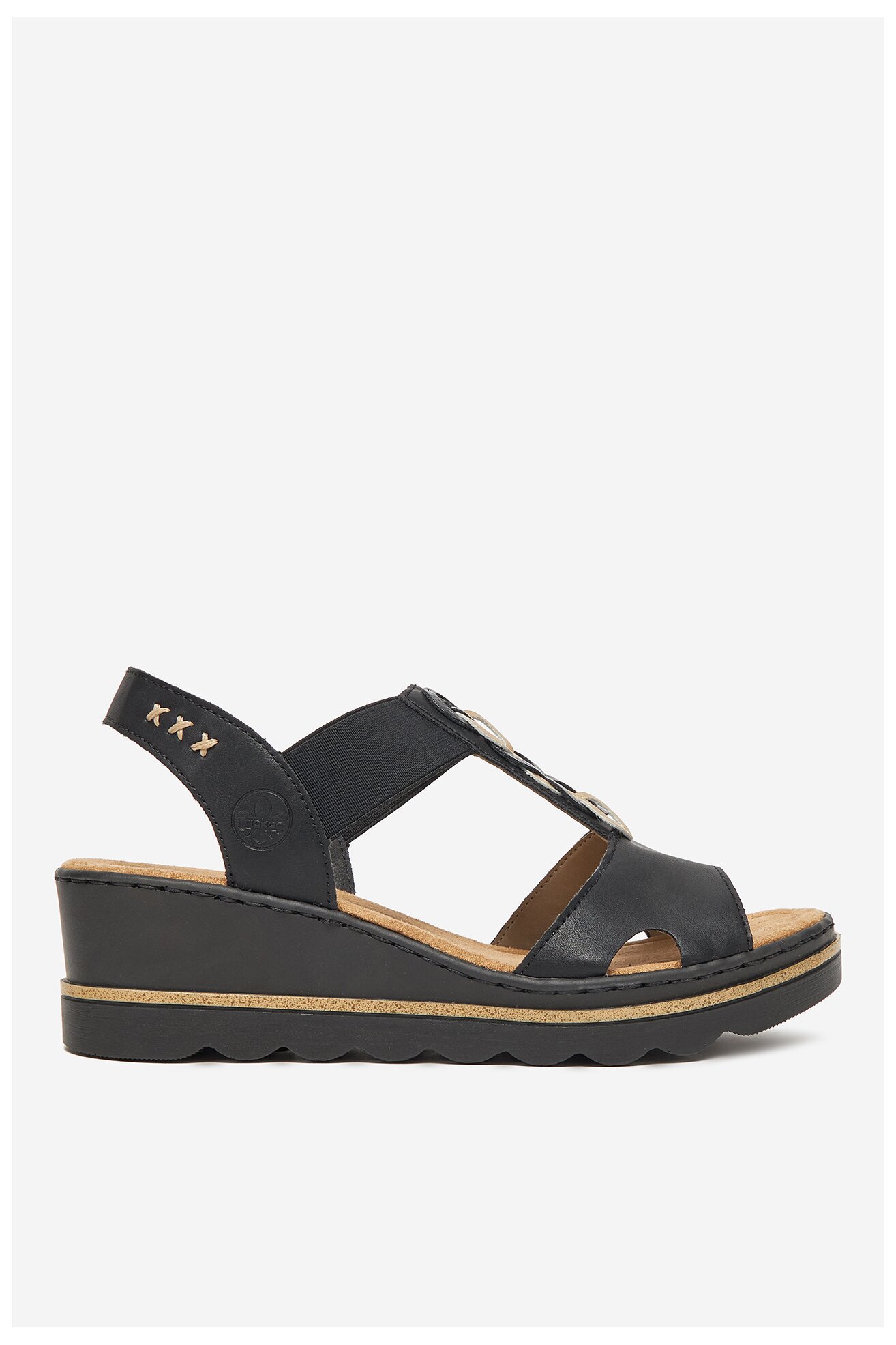 Sandały Rieker CEO-67498-00 Czarny