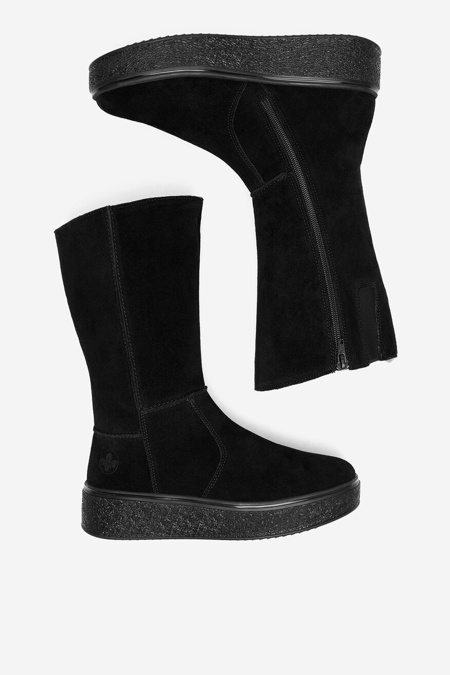 Ghete Rieker NEGRU - 2230068907340