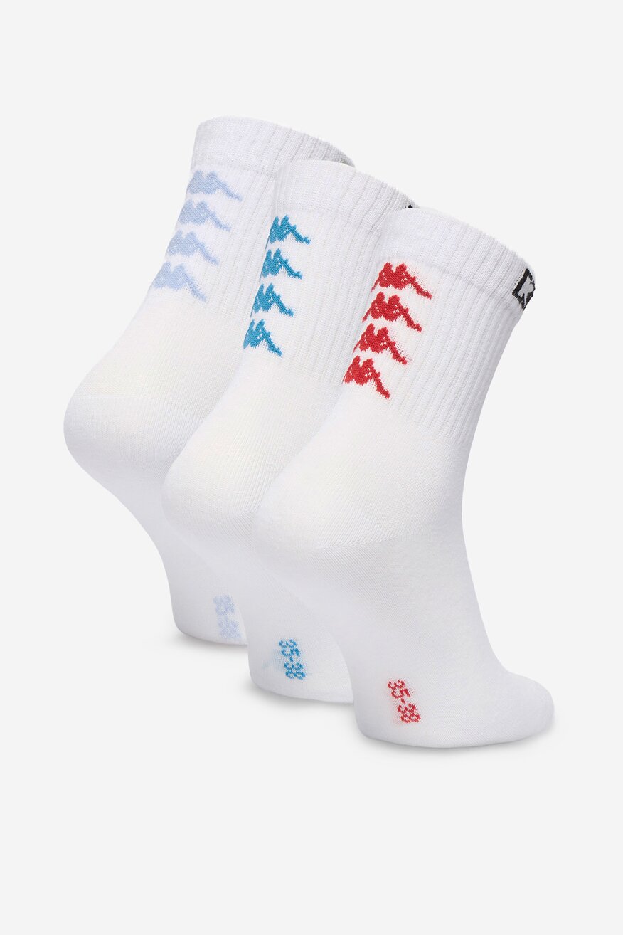 Шкарпетка Kappa БІЛИЙ - 5906751413623