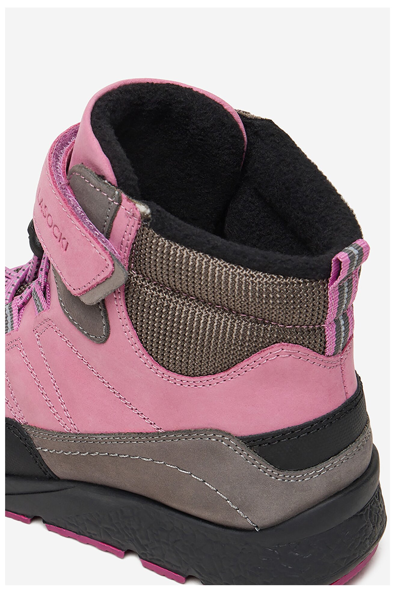 Šněrovací vyšší obuv Lasocki Young CEO-BI12-SAM-06(V)DZ RŮŽOVÁ