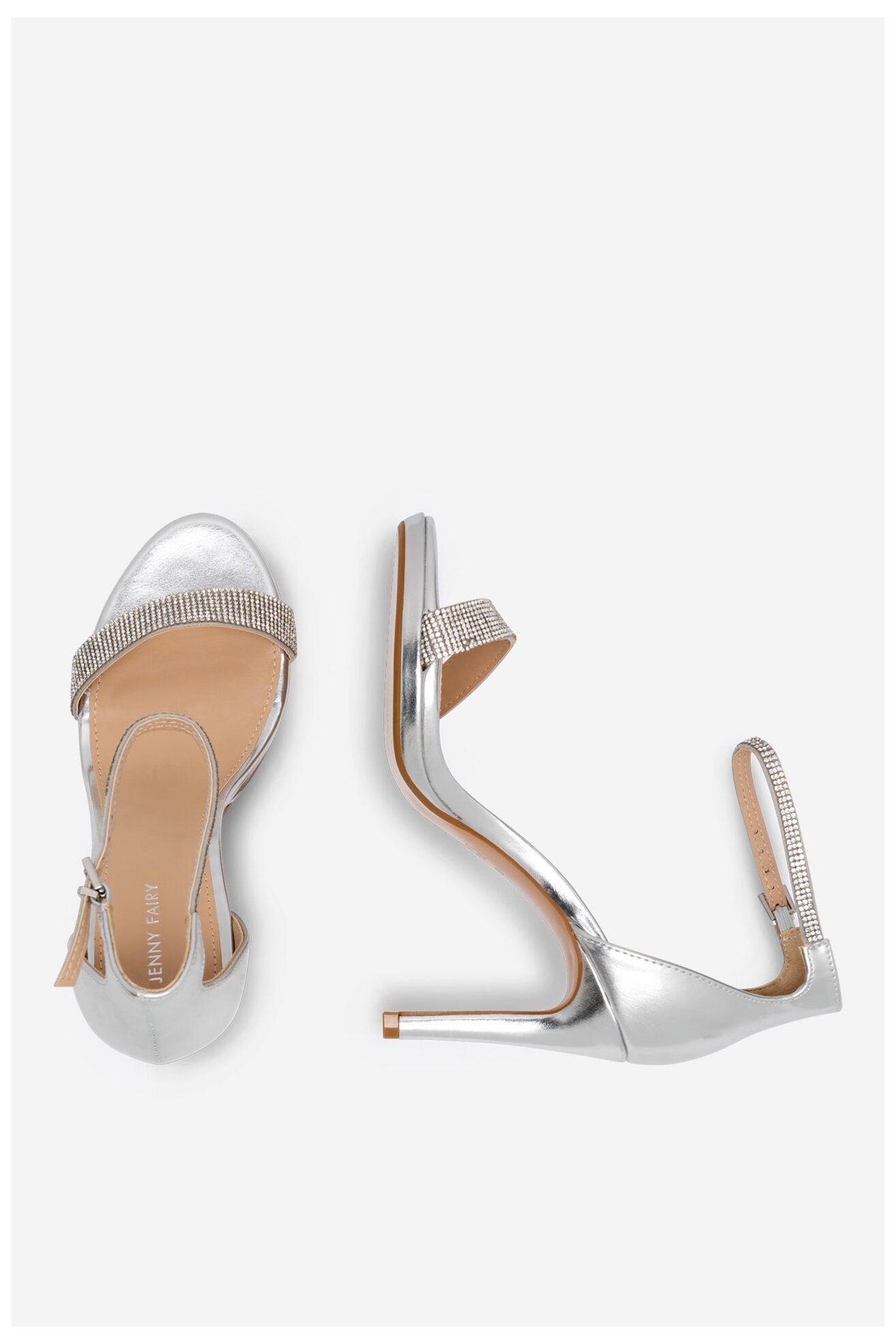 Sandały Jenny Fairy WYL2994-10 Srebrny