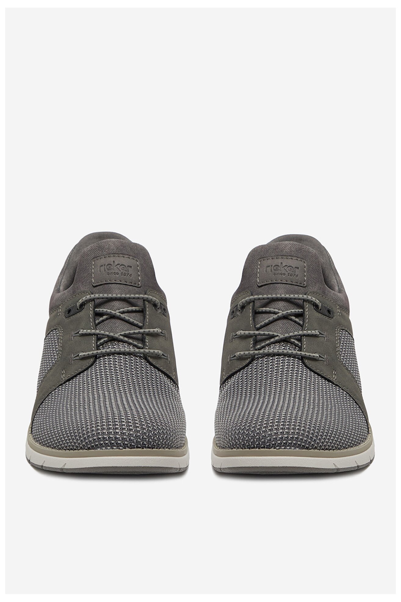 Półbuty Rieker 11358-42 Szary