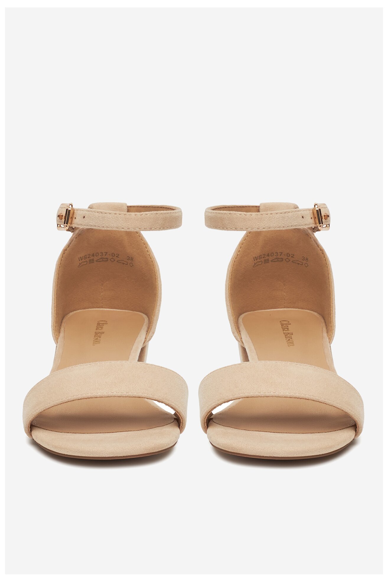 Сандалі Clara Barson WS24037-02 БЕЖЕВИЙ