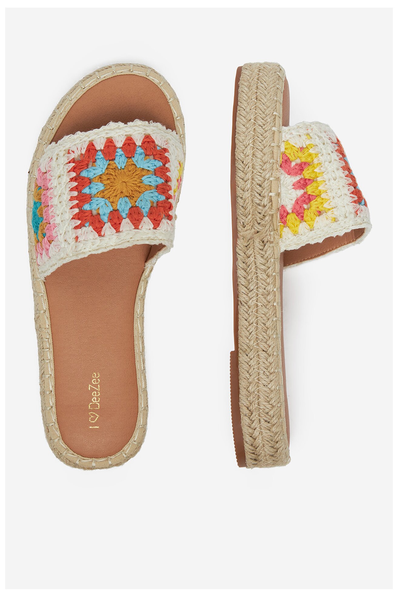 Șlapi DeeZee 8-730-4 ALB