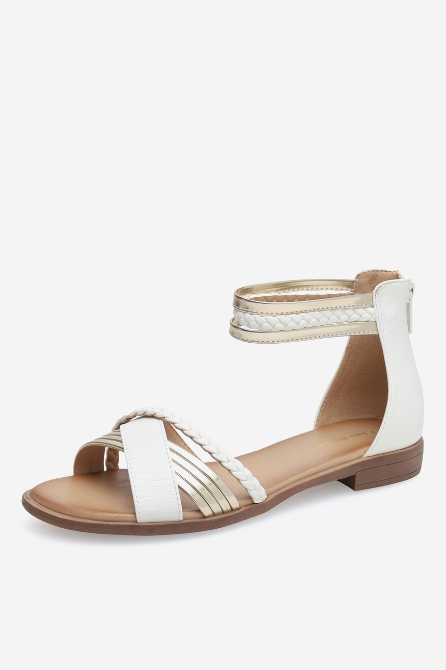 Sandale Clara Barson ALB - 5905588549673