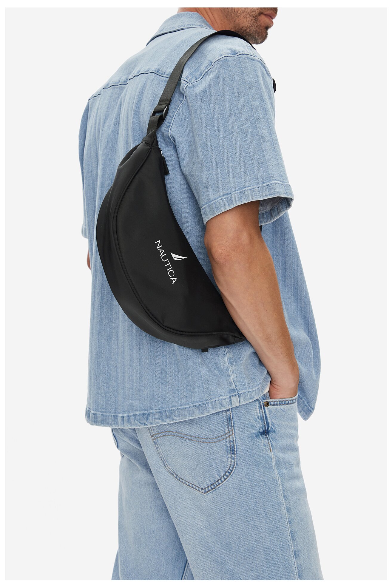 Férfi táska NAUTICA C-NTC-M-005-08 FEKETE