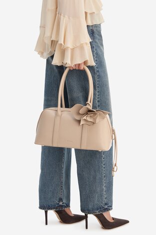 Сумка З Ремінцем Gino Rossi C-LDA8017A БЕЖЕВИЙ