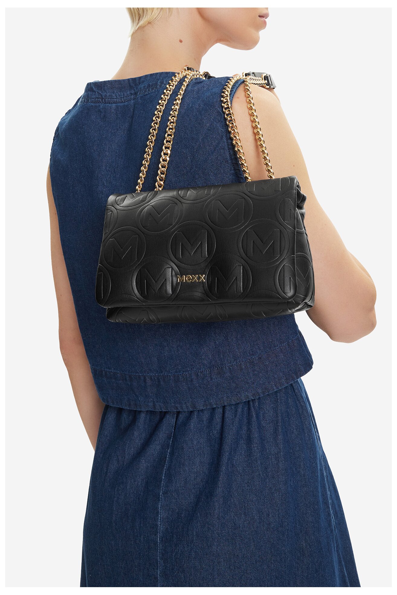 Geantă de mână Mexx C-MEXX-CR-005-08 NEGRU