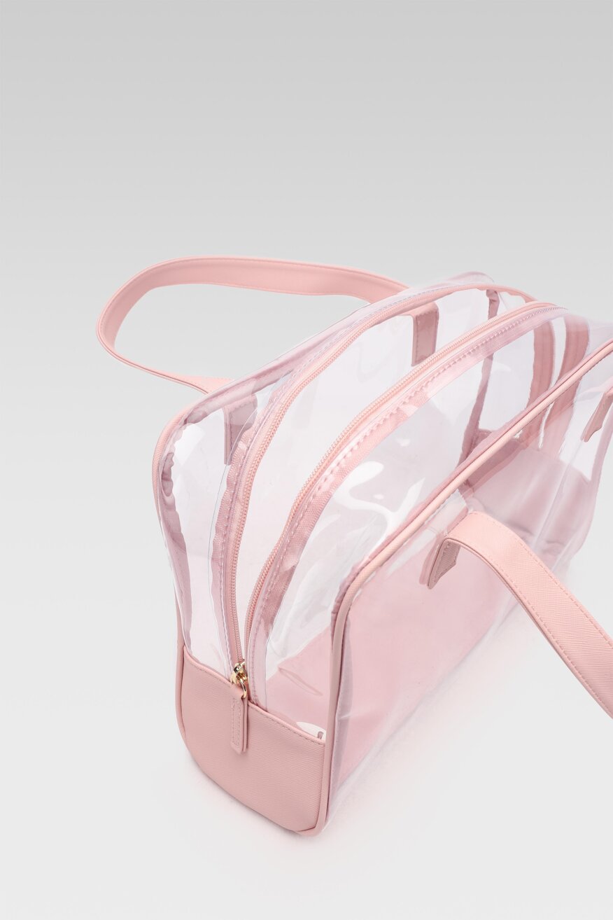 
                ACCCESSORIES - Zestaw kosmetyczek pastelowy różowy - 5903698546759