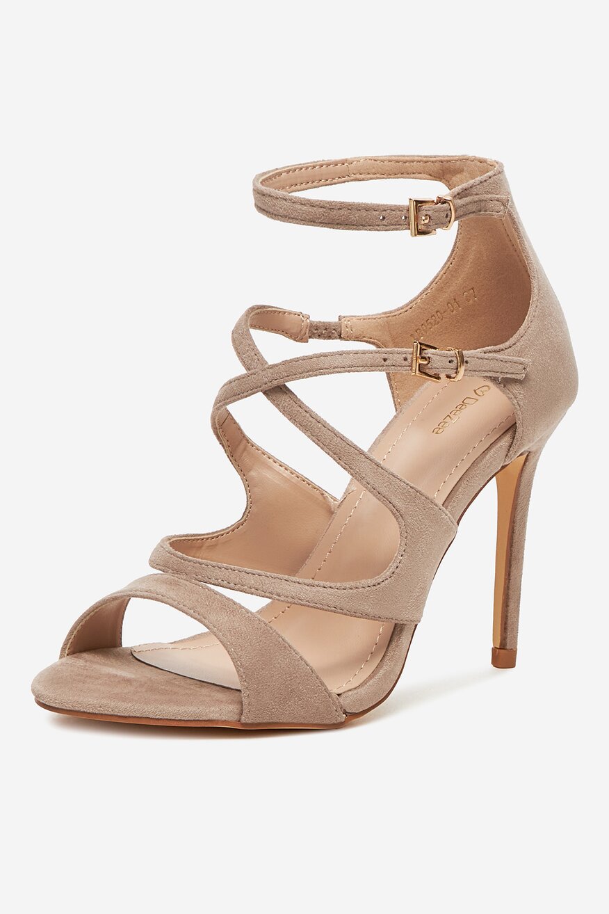 
                DeeZee - Sandały na szpilce - 5906751100899