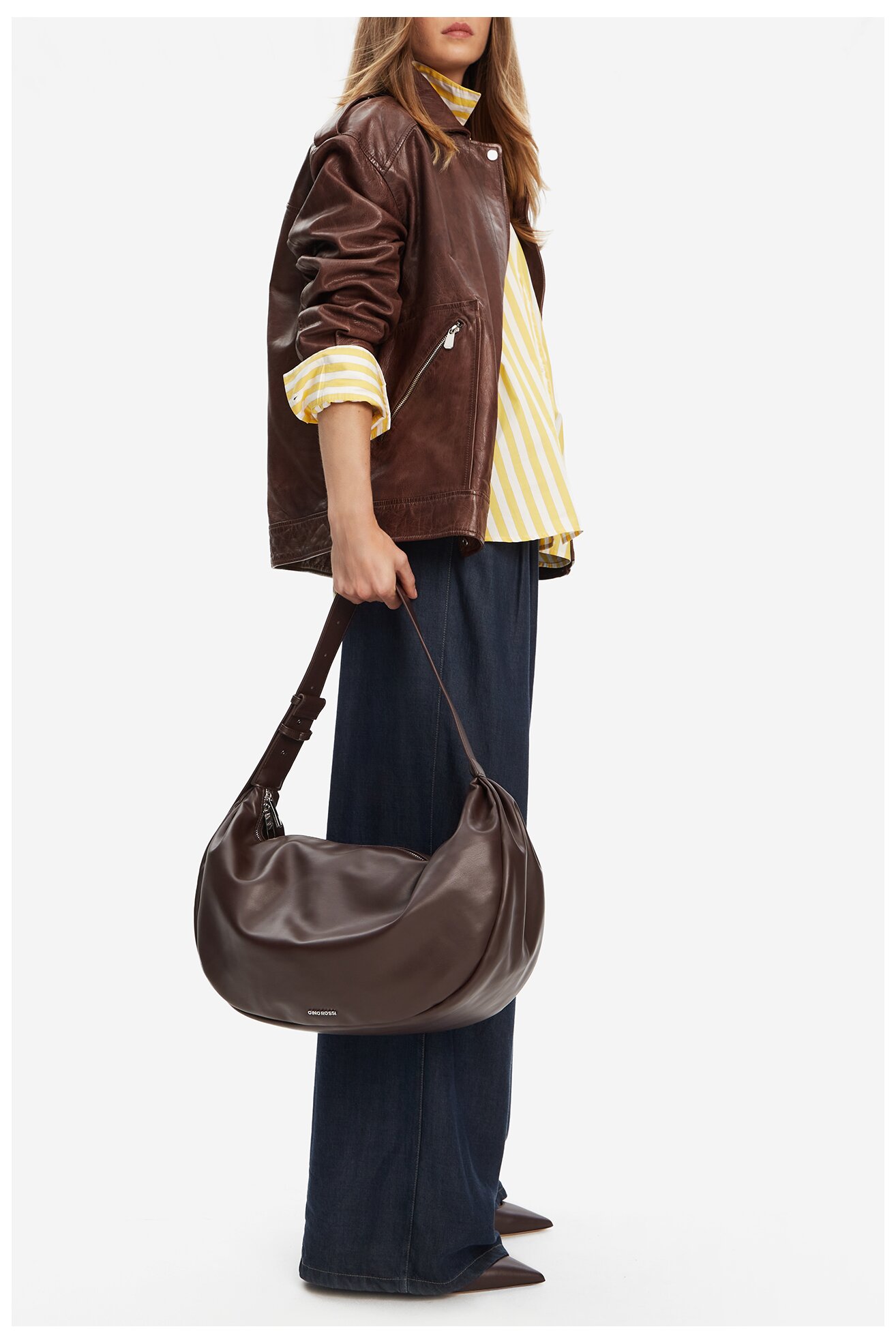 Geantă de mână Gino Rossi C-THARA-LX10145 MARO