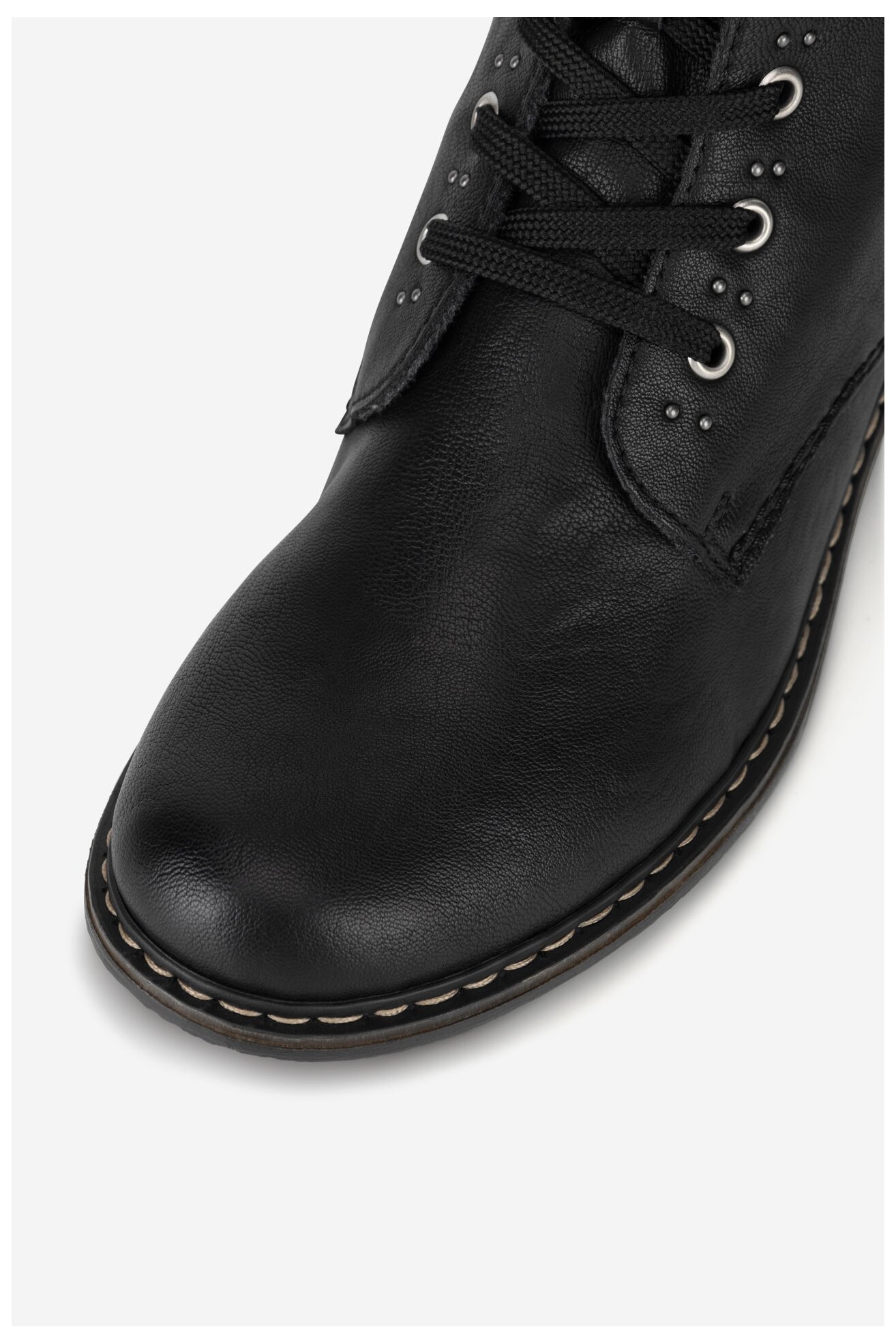 Csizma Rieker 71218-00 FEKETE