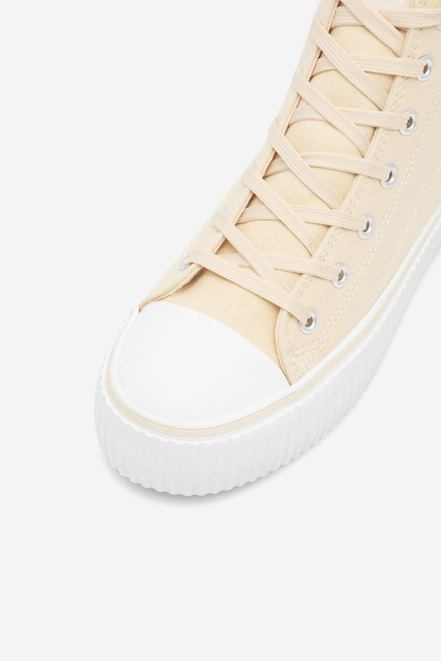 Pantofi pânză Beverly Hills Polo Club BEJ - 5905588326489