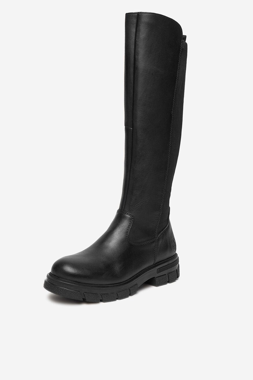 Rieker - Kozaki skórzane ocieplane - 2230085558198