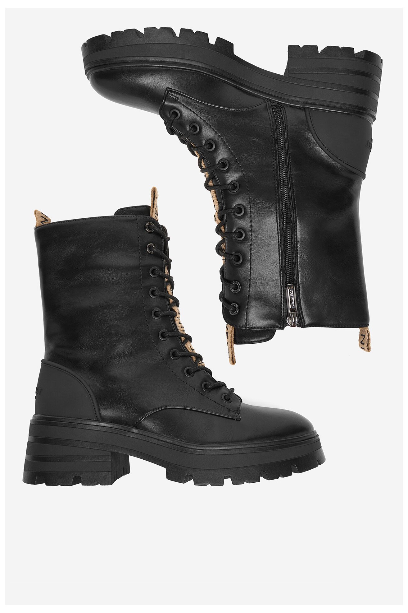 Duboke cipele NINE WEST CEO-TALIA-01 CRNA