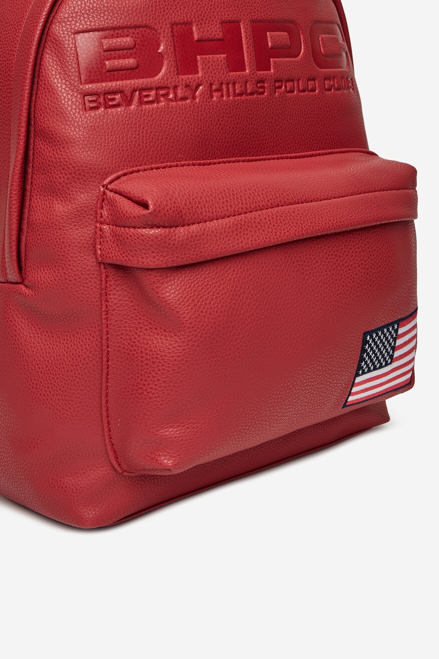 Rucsac Beverly Hills Polo Club ROŞU - 5906751020173
