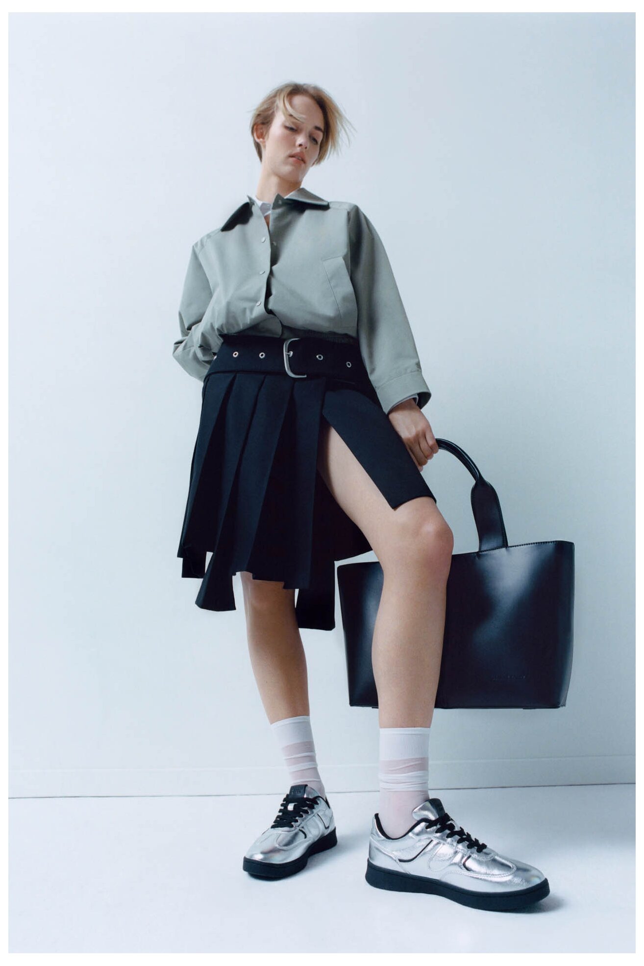 Sneakerși Jenny Fairy WAG1314104A ARGINTIU