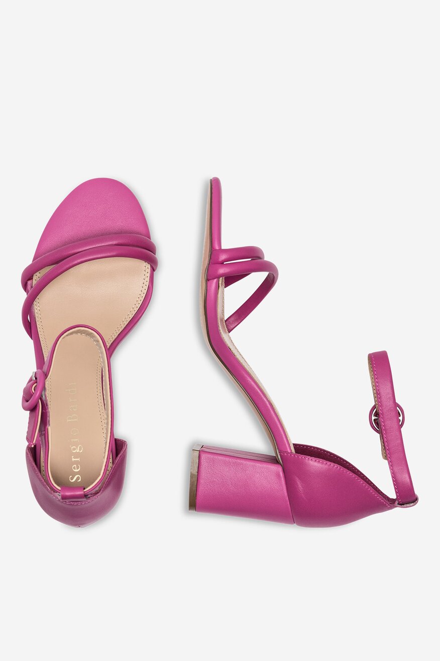 
                Sergio Bardi - Skórzane sandały - 5905588499503