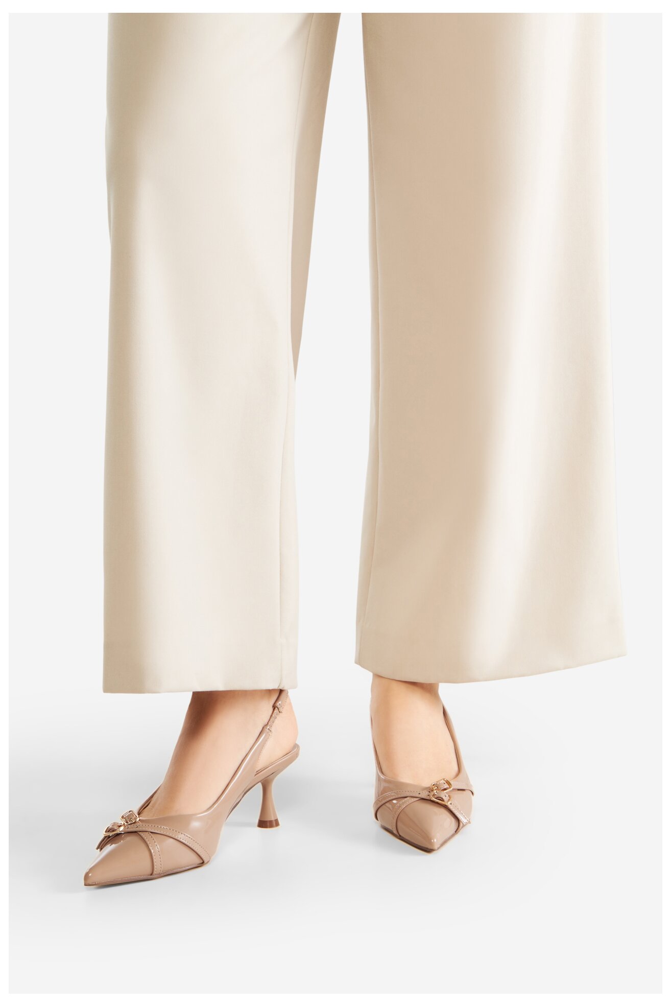 Czółenka Jenny LH24013-2 Beżowy