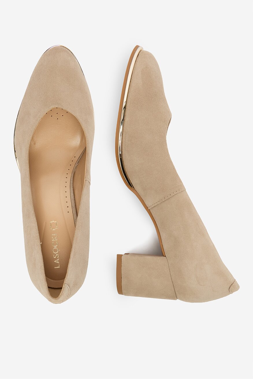 
                Lasocki - Czółenka skórzane - 5906751573198