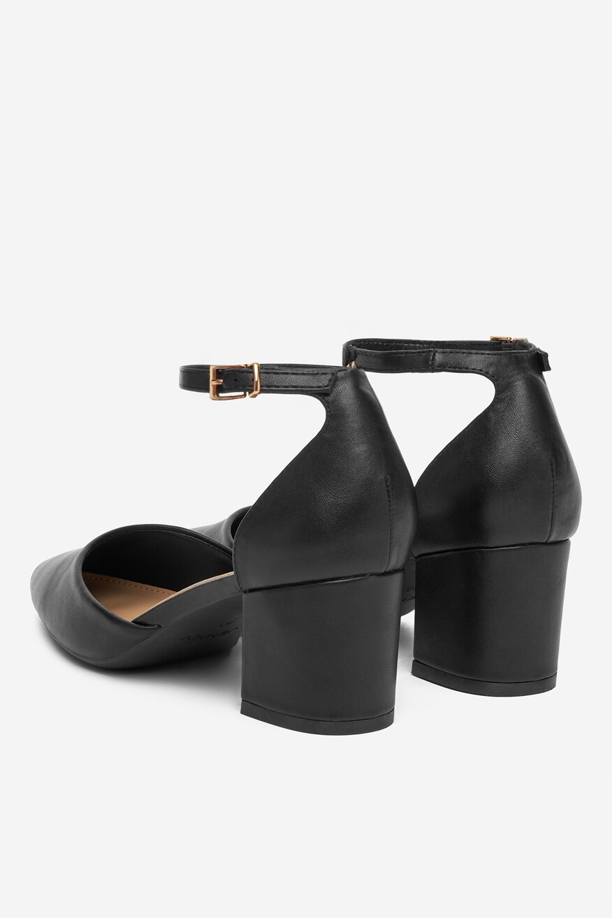 Pantofi cu toc Jenny NEGRU - 5903698052403