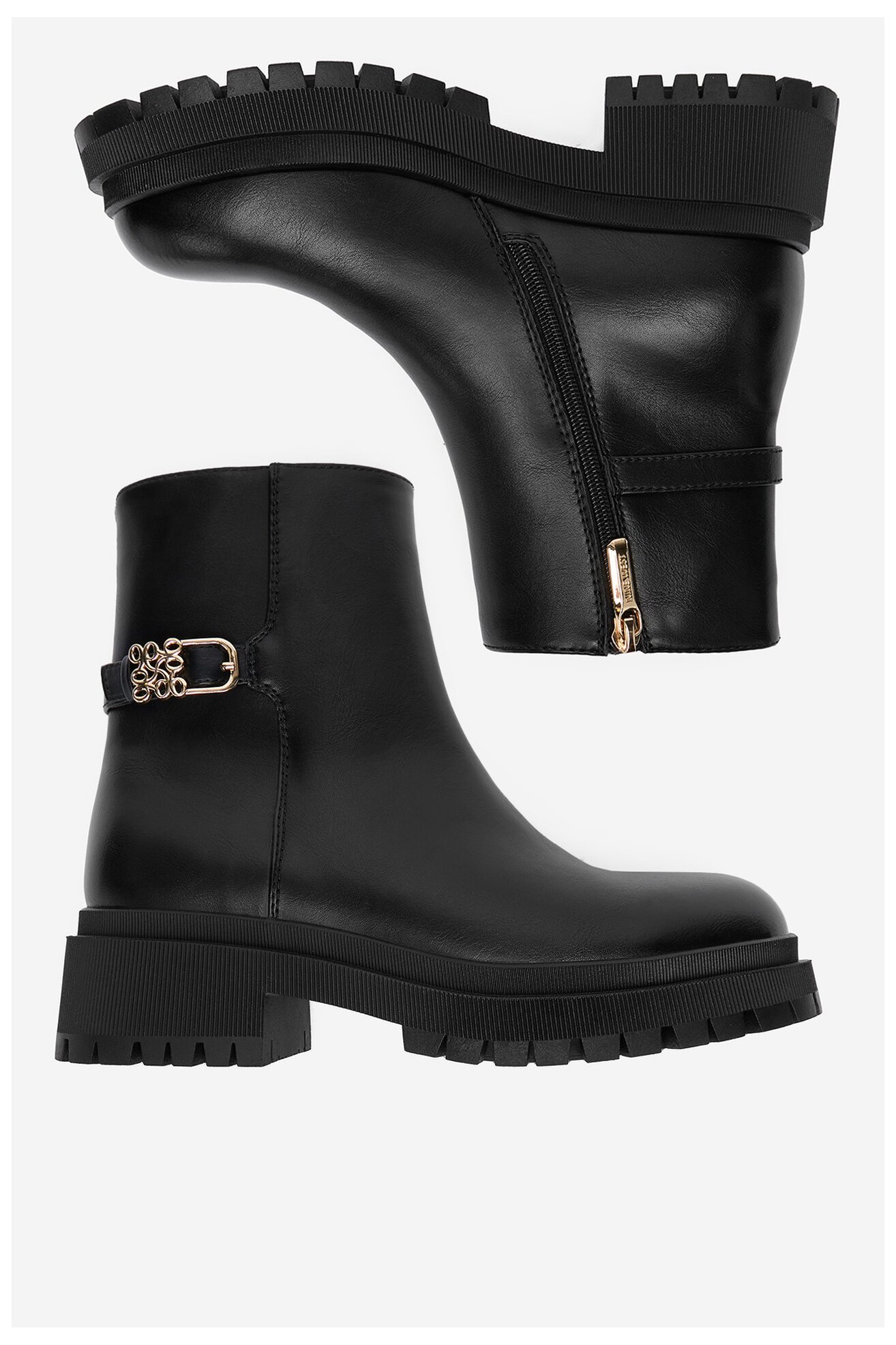 Botki NINE WEST CEO-LAYLA-01 Czarny