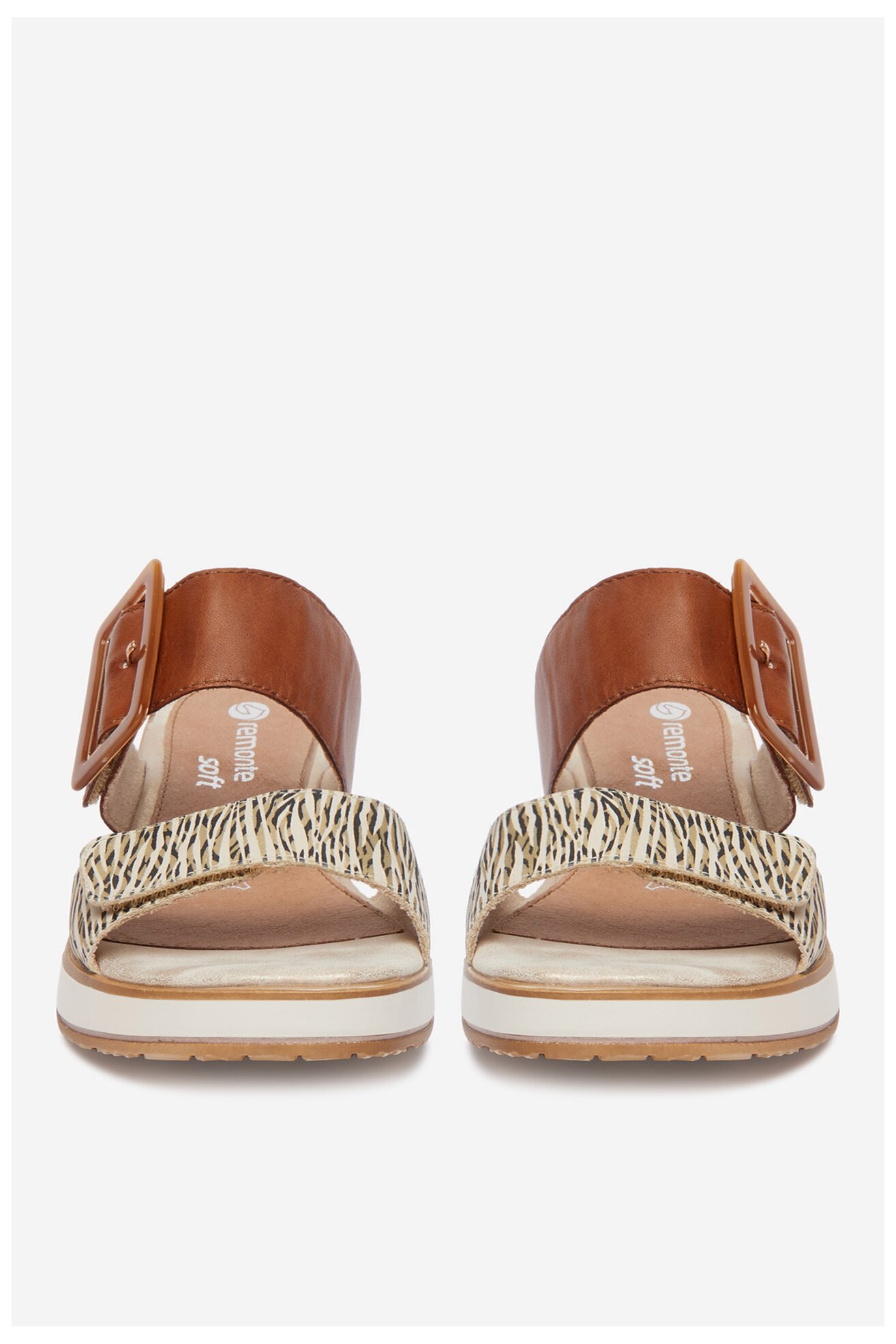 Klapki Remonte CEO-D6463-24 Brązowy