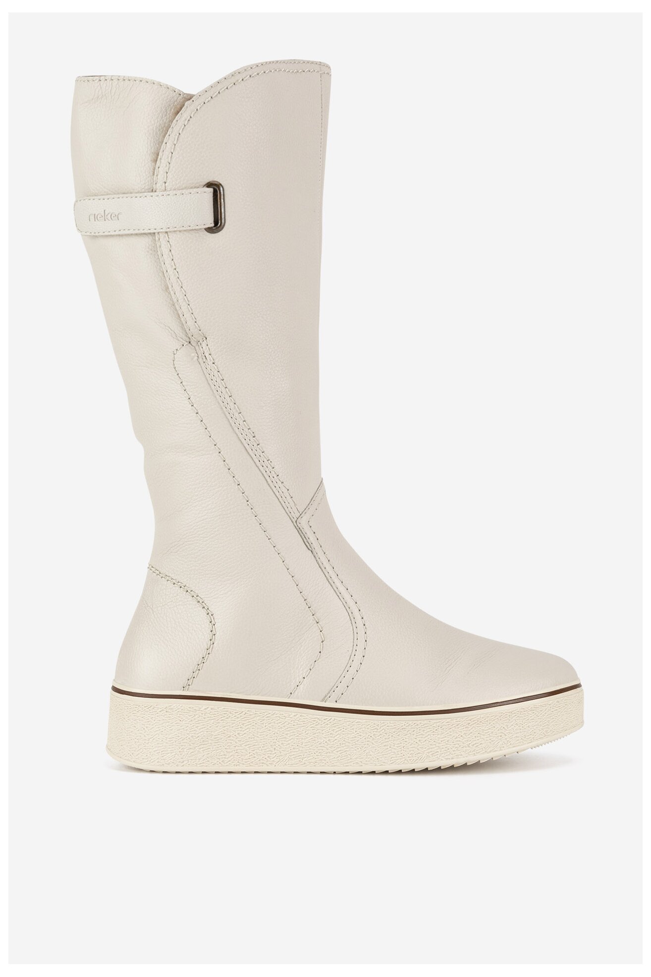 Kozaki Rieker 78853-80 Biały