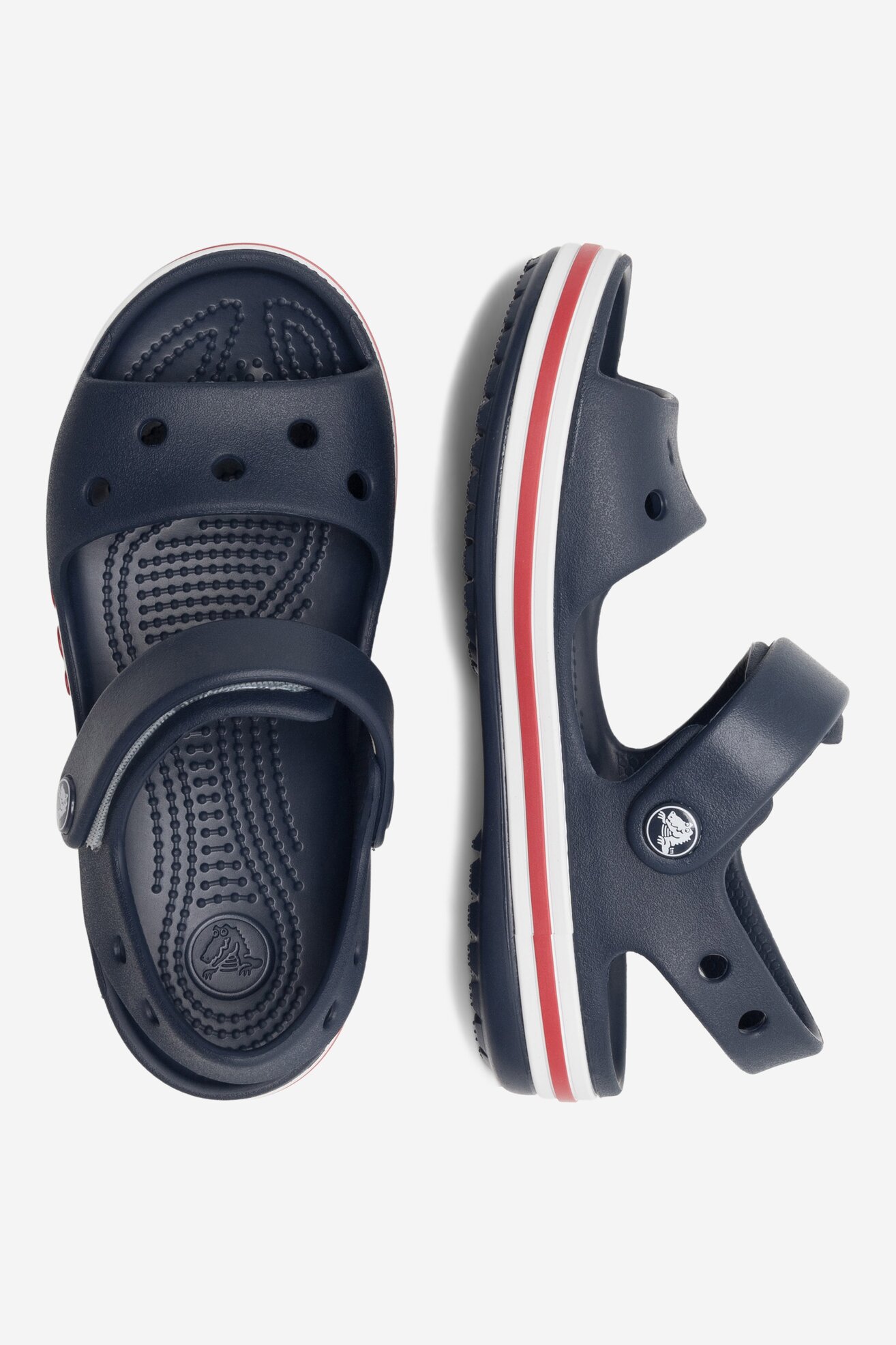 Szandál Crocs BAYABAND SANDAL K 205400-4CC SÖTÉTKÉK