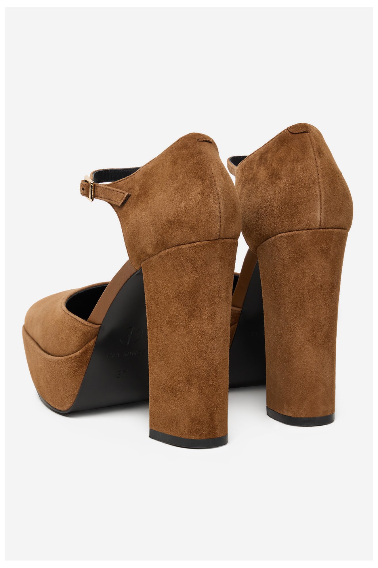 Lodičky EVA MINGE EO-NIKI-E340-70H HNĚDÁ