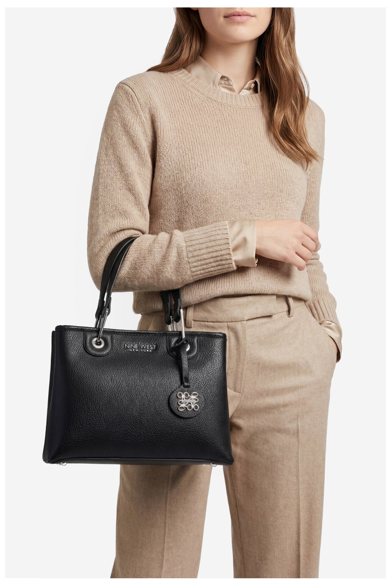 Kézitáska NINE WEST CEO-MADISON MUSE-LDA8337 FEKETE