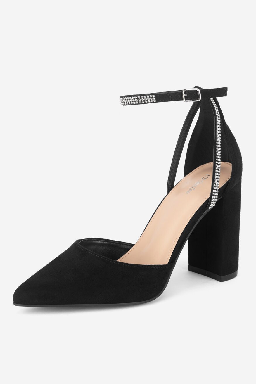 Czółenka DeeZee WSS21503-01 Czarny - CCC.eu