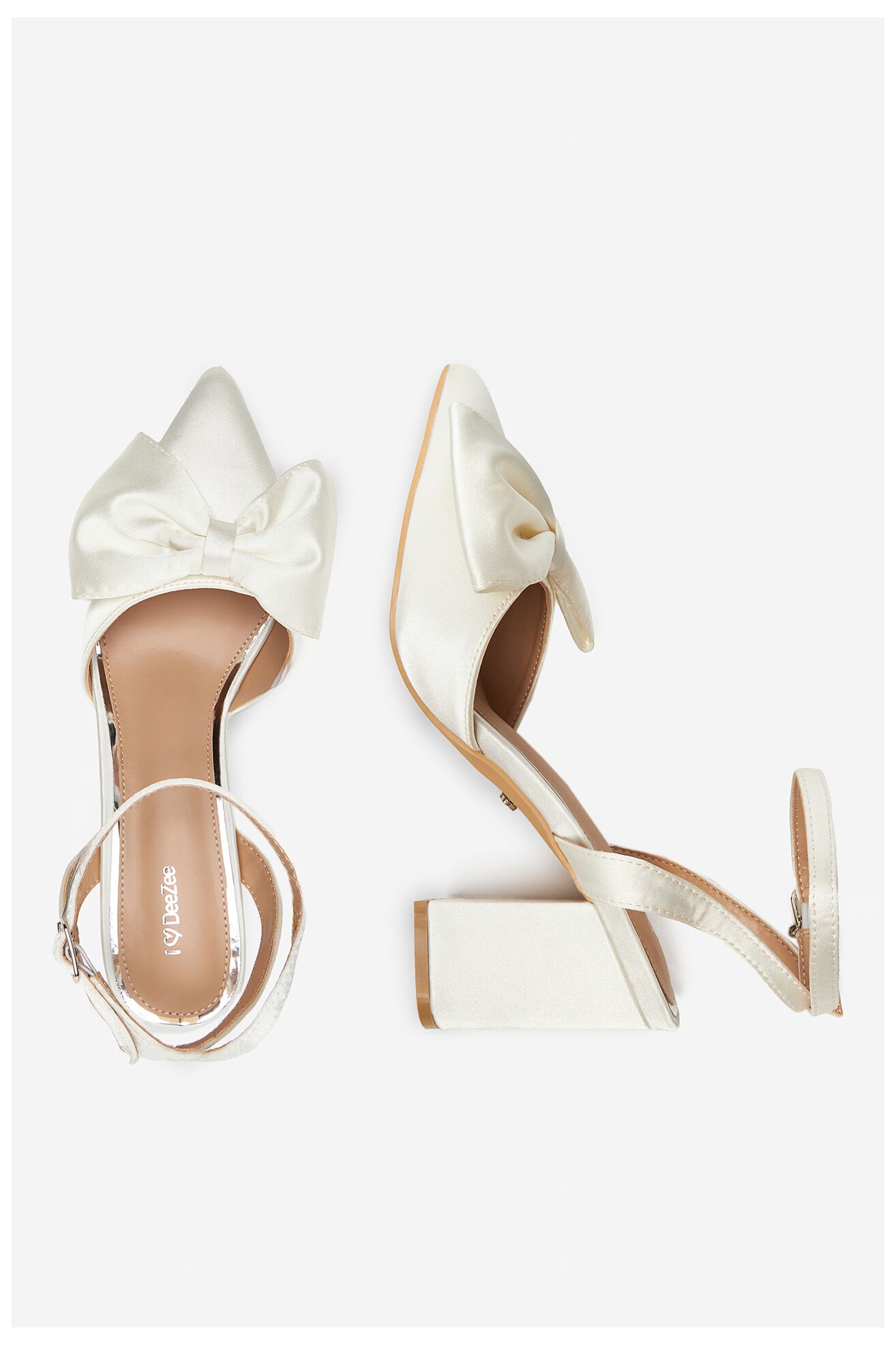 Czółenka DeeZee HTA917-2 Biały