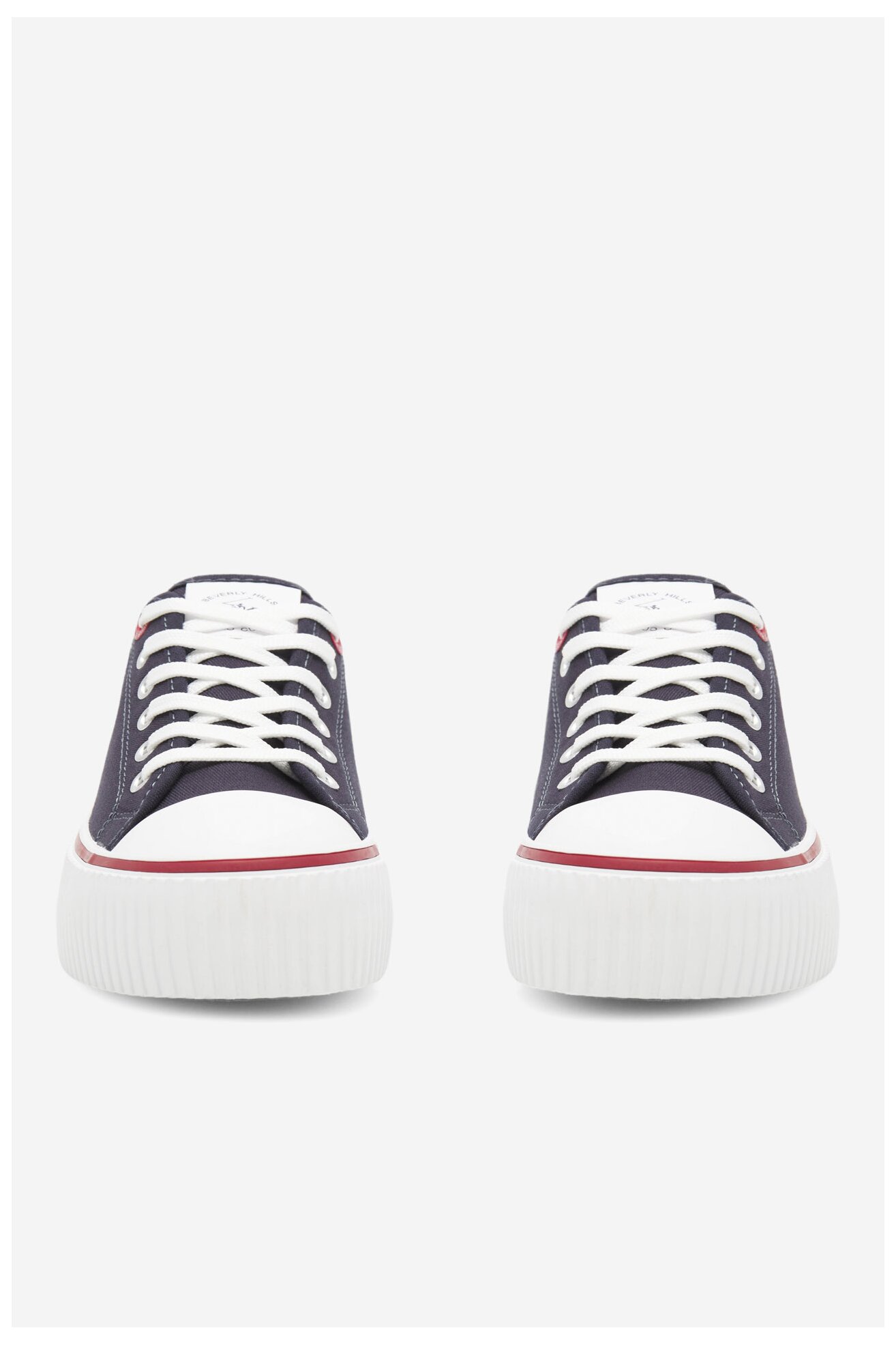 Plátěná obuv Beverly Hills Polo Club W-BHPC027M TMAVĚ MODRÁ