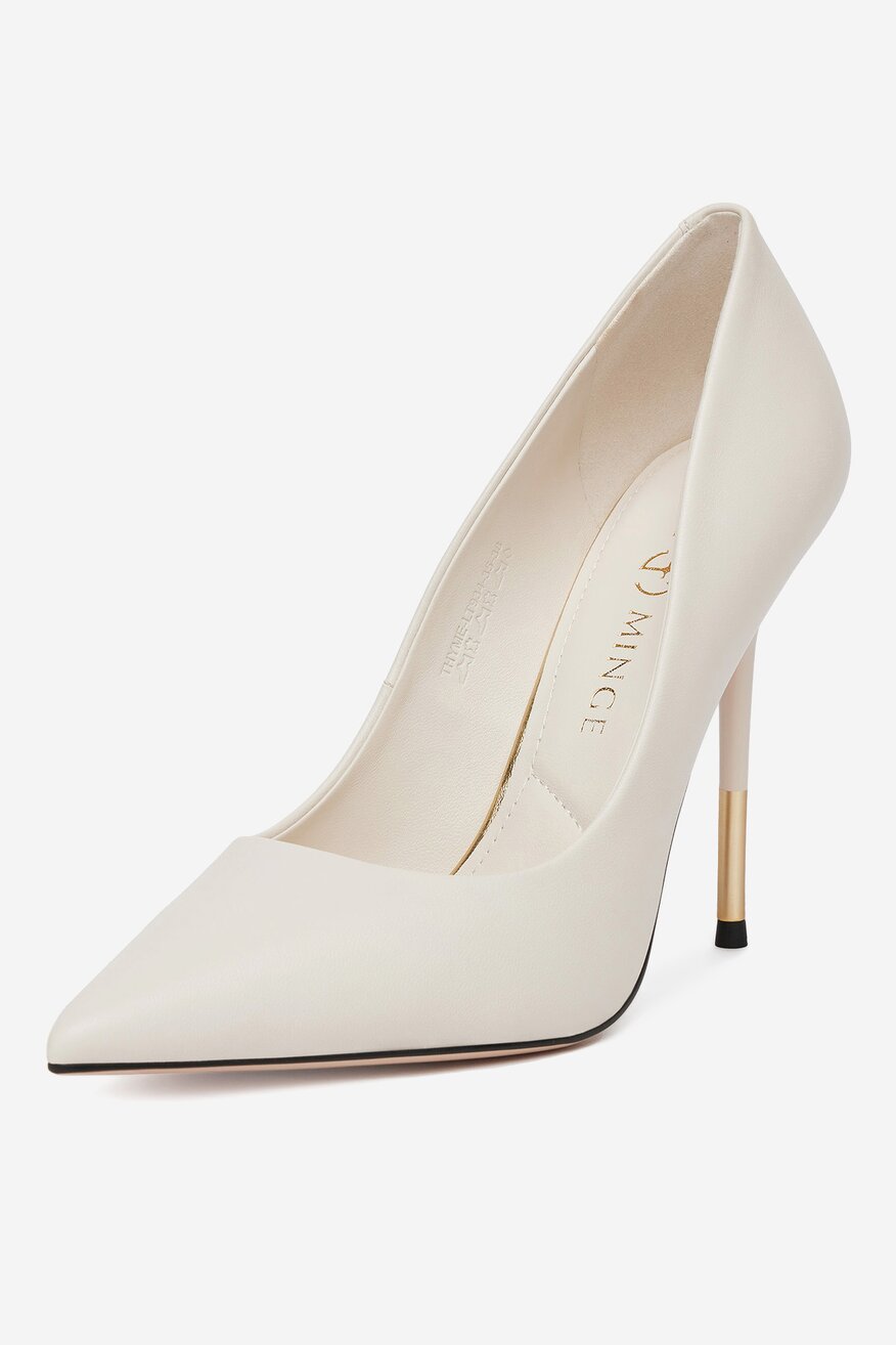 
                EVA MINGE - Szpilki skórzane - 5906751644430