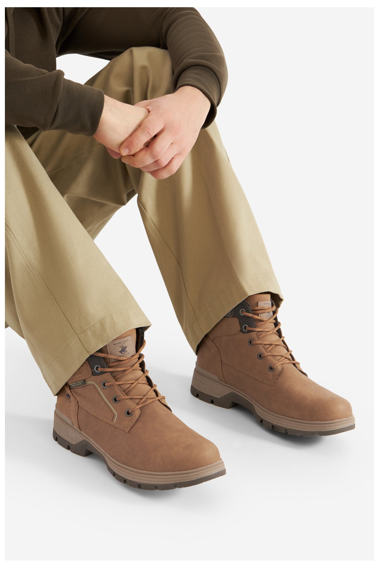 Trzewiki Beverly Hills Polo Club 23AB510 Miodowy