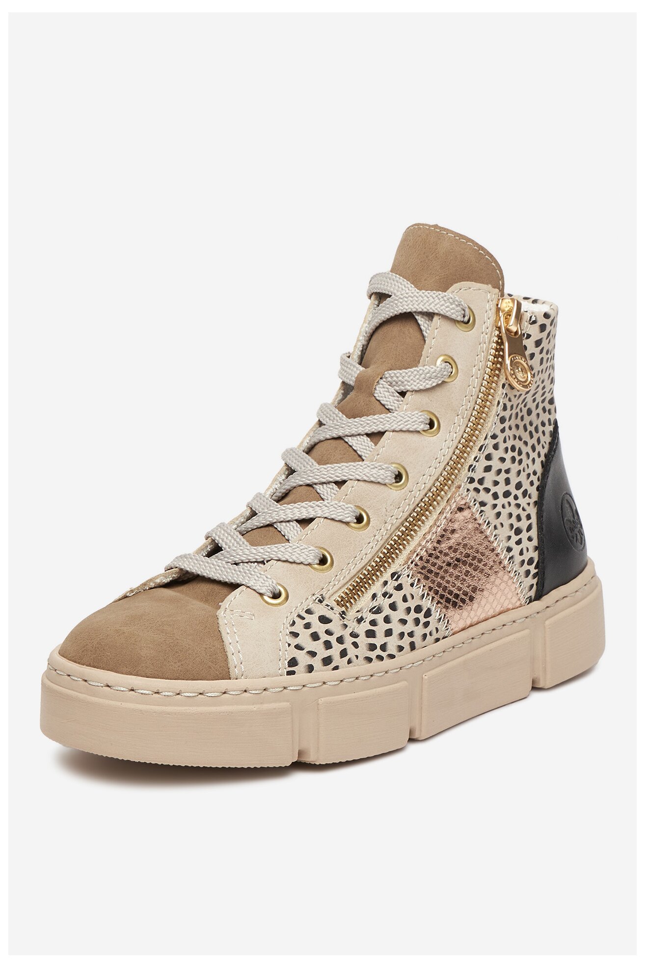 Botki Rieker CEO-N5931-62 Beżowy