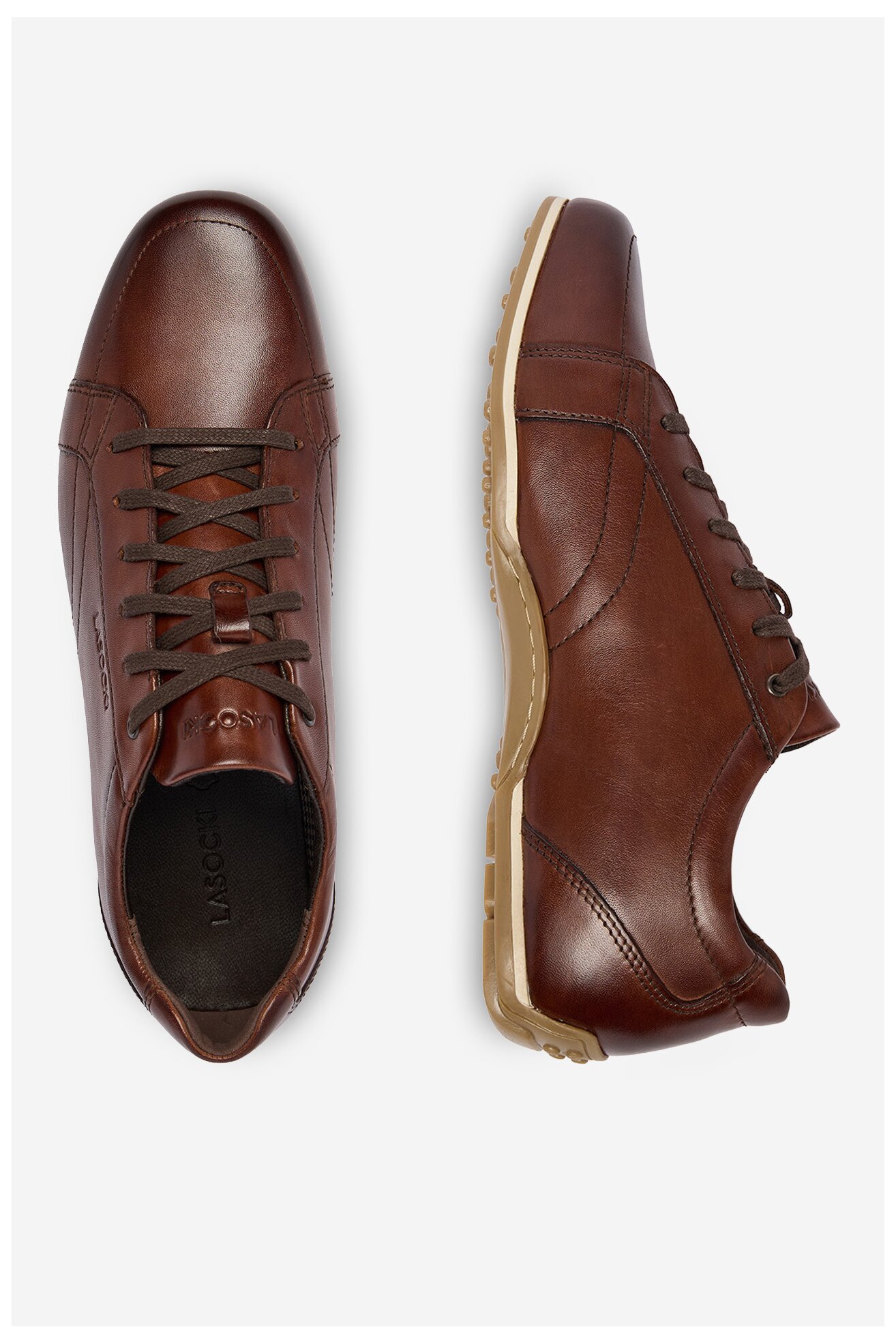 Félcipő Lasocki CEO-CARLOS-101 MB BARNA