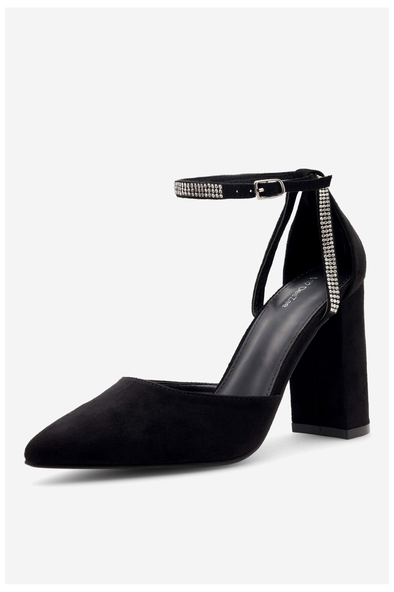 Pantofi cu toc DeeZee LISA KL-HT4587-21 NEGRU