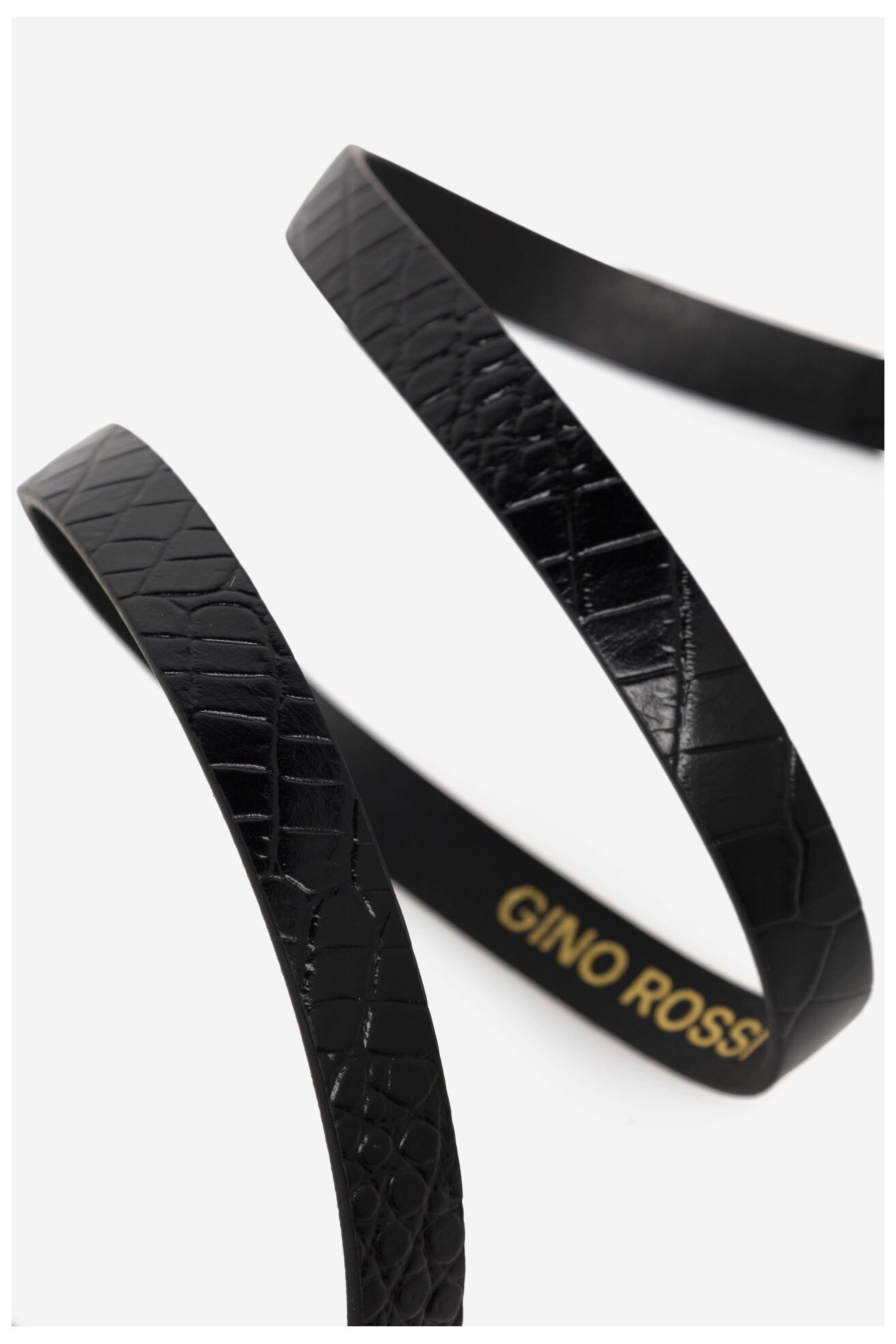 Női öv Gino Rossi BLYL23006 FEKETE