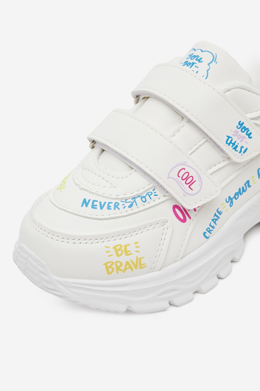 
                Sneakerși DeeZee ALB - 5906751195840